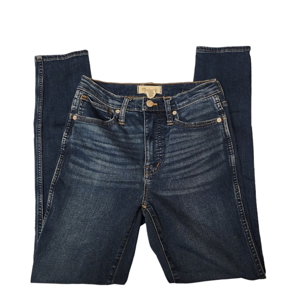 Madewell 10" High-Rise Skinny Jeans Size 25 - Picture 12 of 15